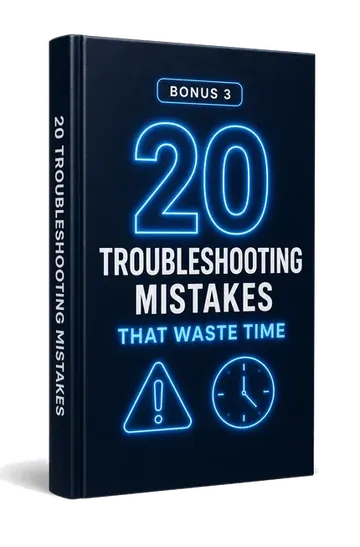 20 Troubleshooting Mistakes That Waste Time